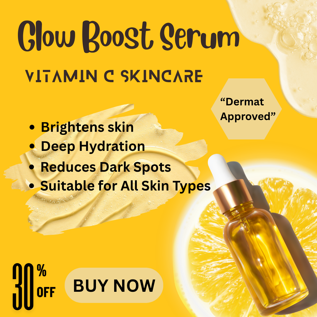 Canva Creatives — Glow Boost Serum — product ad creative